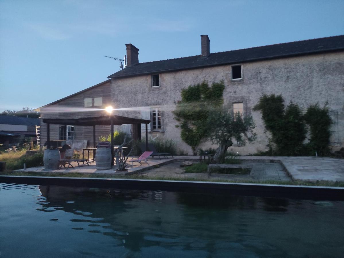 Le Manoir De Gatines Bed and Breakfast Tigné Εξωτερικό φωτογραφία